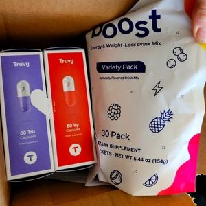 Truvy 30 day Experience Kit and Boost Drink Variety Pack